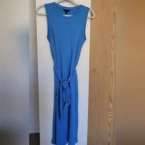 Banana Republic,  vibrant blue dress.  So comfortable